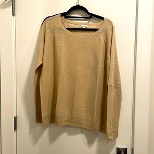 Gap Khaki lightweight cotton sweater XL